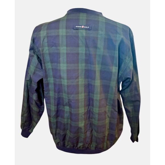 Chaps Ralph Lauren Men’s Vtg Golf Plaid Pullover Windbreaker Sz. S - Picture 4 of 8